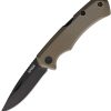 Spika Small Challenger Lockback Folding Knife AUS-8 Green Micarta