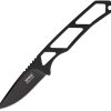 Spika Pack-Lite Fixed Blade Black 440 Stainless