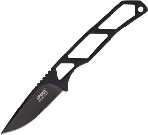 Spika Pack-Lite Fixed Blade Black 440 Stainless