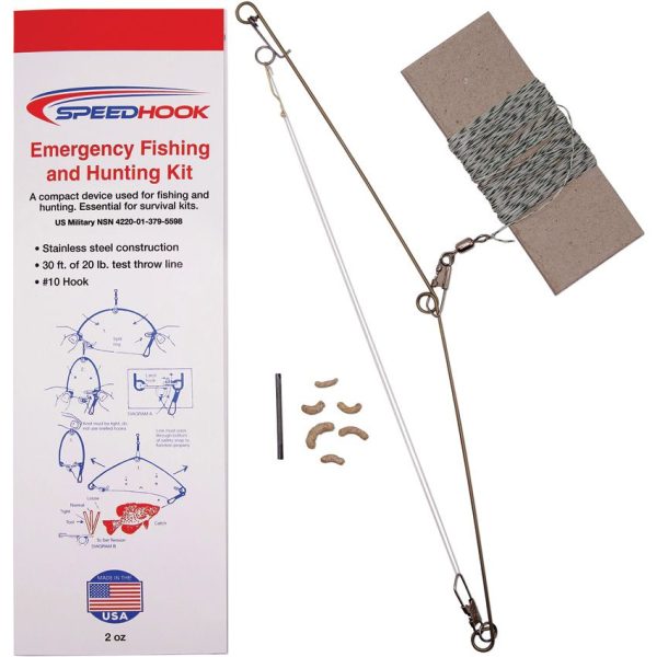 Speedhook Emergency Fish and Hunt Kit Stainless
