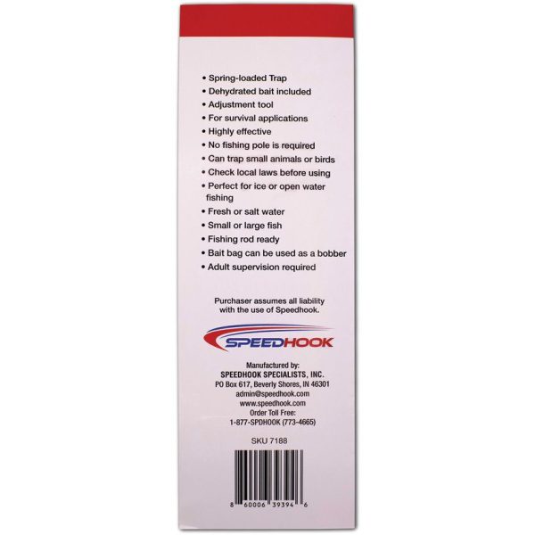 Speedhook Emergency Fish and Hunt Kit Stainless