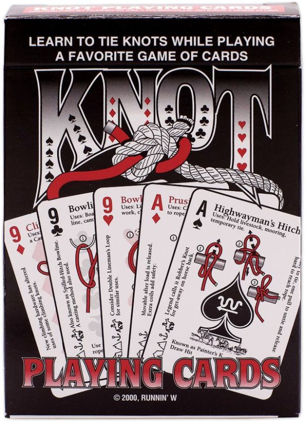 Speedhook Knot Tying Playing Cards - Educational Deck