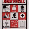 Speedhook Survival Playing Cards - Emergency Reference Deck