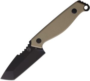 Se7en Plus Raptor Fixed Blade FDE D2 Steel Tactical Knife