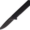 Se7en Plus Hera Linerlock Black D2 Steel Folding Knife