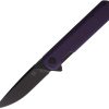 Se7en Plus Hera Linerlock Purple D2 Drop Point Folding Knife