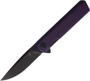 Se7en Plus Hera Linerlock Purple D2 Drop Point Folding Knife