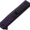 Se7en Plus Hera Linerlock Purple D2 Drop Point Folding Knife