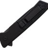 Se7en Plus Lizard Linerlock Black D2 Folding Knife