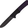 Se7en Plus Lizard Linerlock Purple Folding Knife D2 Steel