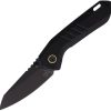 Se7en Plus Soldier Linerlock Black D2 Steel Folding Knife