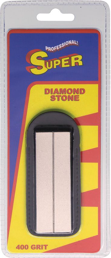 Super Diamond Sharpener 400 Grit Pocket Stone