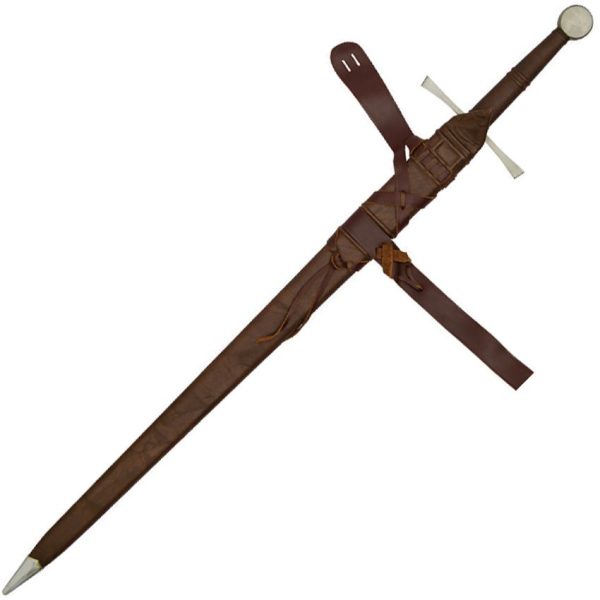 Red Dragon 13th Century Combat Sword 36" Satin Blade