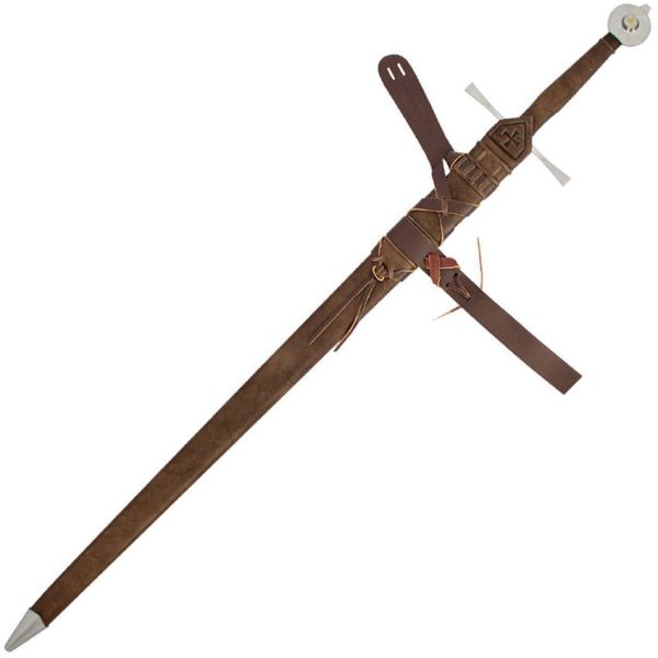 Red Dragon Combat Temple Church Sword 50" High Carbon Steel
