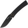 SRM Knives Air Linerlock 14C28N Sandvik Black G10