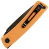 SRM Knives Air Linerlock Orange G10 Folding Knife