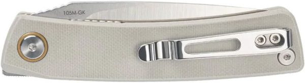 SRM Knives Air Linerlock Gray G10 Folding Knife
