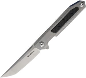 SRM Knives 1162 Framelock Tanto Blade Carbon Fiber