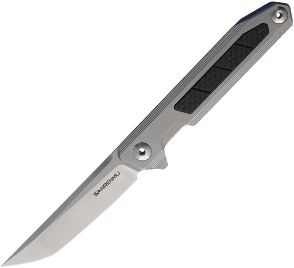 SRM Knives 1162 Framelock Tanto Blade Carbon Fiber
