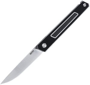 SRM Knives 125L Linerlock Black G10 Folding Knife
