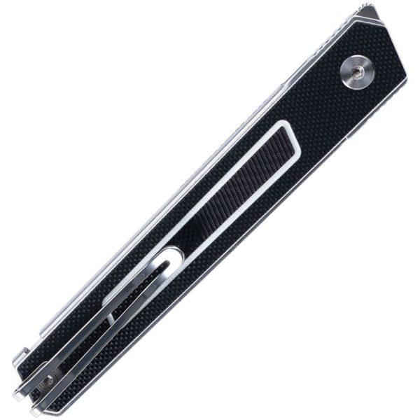 SRM Knives 125L Linerlock Black G10 Folding Knife