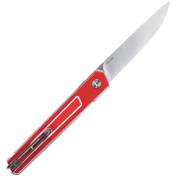 SRM Knives 125L Linerlock Red G10 Folding Knife