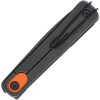 SRM Knives Palfrey Framelock Orange G10 Drop Point