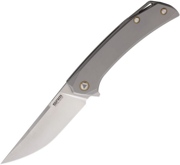 SRM Knives Asika Large Framelock - Titanium Handle