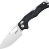 SRM Knives Mirage 239X Folding Knife D2 Blade Black G10