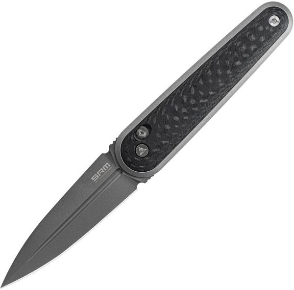 SRM Twin 251MB Ambi-Lock Carbon Fiber Folding Knife N680