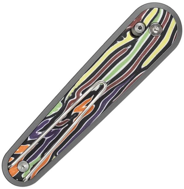 SRM Twin 251MB Ambi-Lock Folding Knife N680 Rainbow G10