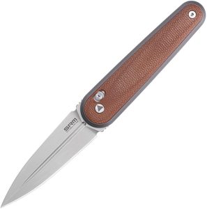 SRM Twin 251MB Ambi-Lock Folding Knife N680 Micarta