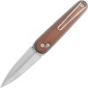 SRM Twin 251MB Ambi-Lock Folding Knife N680 Micarta