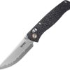 SRM Knives 255L Ambi Lock Carbon Fiber Folding Knife