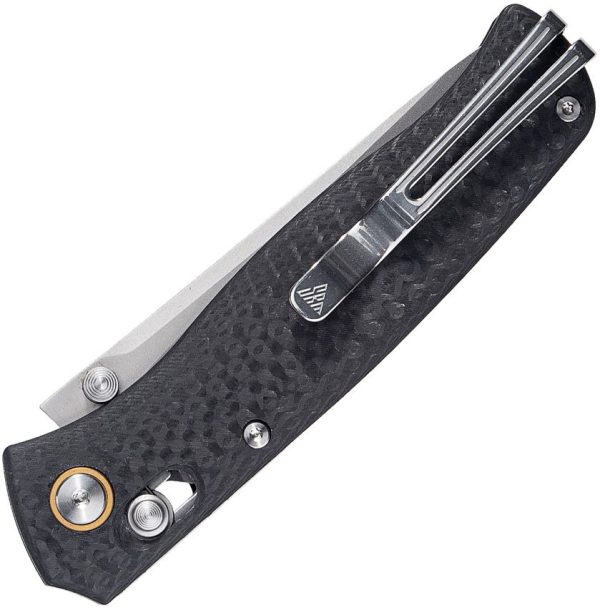 SRM Knives 255L Ambi Lock Carbon Fiber Folding Knife