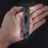 SRM Shred CF Folding Knife Carbon Fiber 3.25" Blade Pocket Clip
