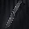 SRM Shred CF Folding Knife Carbon Fiber 3.25" Blade Pocket Clip