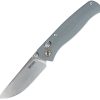 SRM Knives 255L-GK Ambi Lock Folding Knife Gray G10 10Cr15