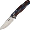 SRM 255L Ambi Lock Damascus Folding Knife 3.25" Blade G10