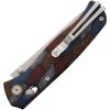 SRM 255L Ambi Lock Damascus Folding Knife 3.25" Blade G10