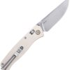 SRM Knives 255L-GK Ambi Lock - Ivory Handle