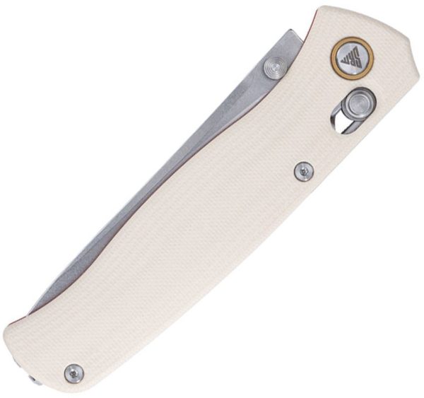SRM Knives 255L-GK Ambi Lock - Ivory Handle
