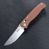 SRM255LMN_add_05.jpg SRM 255L Ambi Lock Folding Knife Damascus Steel Brown G10