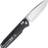 SRM Knives 258L Ambi Lock - Black G10