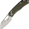 SRM Cub 261M Folding Knife 2.88" 140Cr OD Green G10