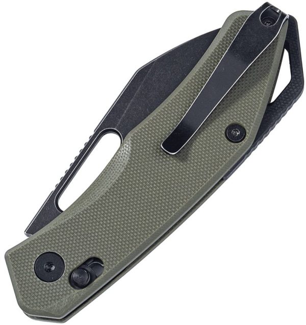 SRM Cub 261M Ambi-Lock Folding Knife 154CM OD Green G10