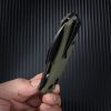 SRM Cub 261M Ambi-Lock Folding Knife 154CM OD Green G10