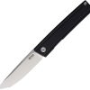 SRM Gent Linerlock Black Folding Knife 10Cr15CoMoV Stainless