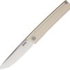 SRM Gent Linerlock Ivory Folding Knife 10Cr15CoMoV Blade