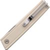 SRM Gent Linerlock Ivory Folding Knife 10Cr15CoMoV Blade